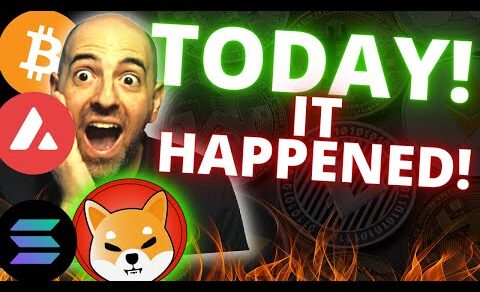 BREAKING CRYPTO NEWS!! IT’S HAPPENING TODAY!!! CRYPTO IS PUMPING BECAUSE OF IT! BITCOIN SHIBA INU!