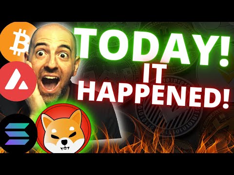 BREAKING CRYPTO NEWS!! IT’S HAPPENING TODAY!!! CRYPTO IS PUMPING BECAUSE OF IT! BITCOIN SHIBA INU!