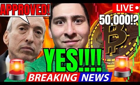 BITCOIN ETF APPROVAL LIVE BREAKING NEWS!🔴