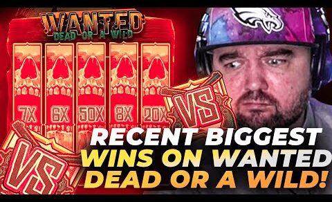 MY RECENT BIGGEST WINS ON WANTED DEAD OR A WILD!