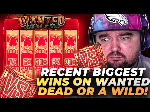 MY RECENT BIGGEST WINS ON WANTED DEAD OR A WILD!