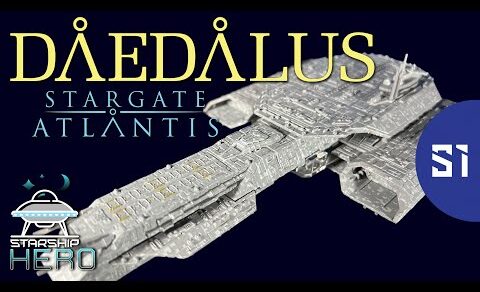 BC-304 Daedalus from Stargate: Atlantis by Eaglemoss – Starship Hero