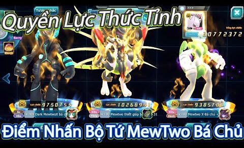 Tân Armor MewTwo Bá Chủ Kết Hợp Dark MewTwoX Bc,MewTwoX Bc Và Viện Trợ MewTwoY Bá Chủ