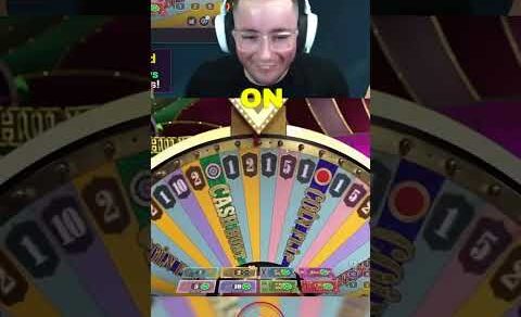 HUGE WIN On THIS CRAZY TIME SPIN!! (BONUS BUYS) #slots #casino #crazytime #shorts