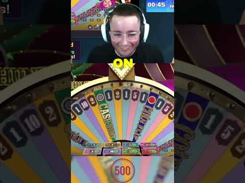 HUGE WIN On THIS CRAZY TIME SPIN!! (BONUS BUYS) #slots #casino #crazytime #shorts