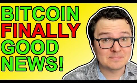 Bitcoin FINALLY Good Crypto News!