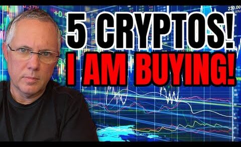 5 CRYPTOS THAT I AM BUYING! 5 ALTCOINS TO BUY NOW! CRYPTO BUY ALERT! CRYPTO NEWS!