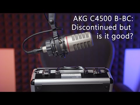 AKG C4500 B-BC Initial Review: Discontinued but is it good? (Technical and Speech)