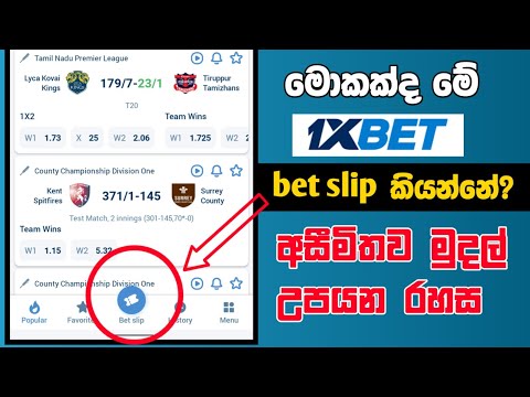 1xbet app/how to make bet slip for 1xbet/ make money online 2023 -sinhala