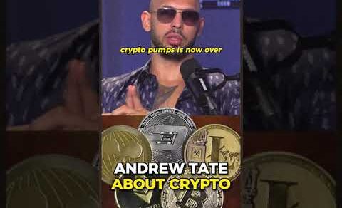 ANDREW TATE SAYS THIS ABOUT CRYPTO FUTURE  #shorts