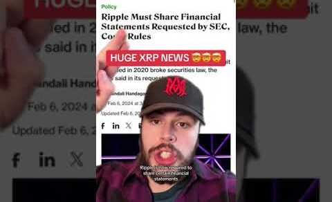 HUGE XRP NEWS! NEW LAWSUIT UPDATE!