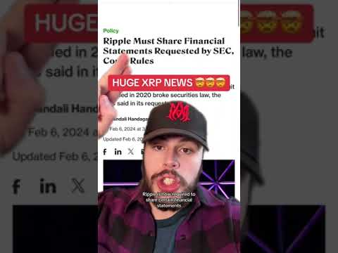 HUGE XRP NEWS! NEW LAWSUIT UPDATE!