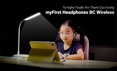 Tai nghe myFirst Headphones BC Wireless – Món quà ý nghĩa bảo vệ đôi tai trẻ nhỏ