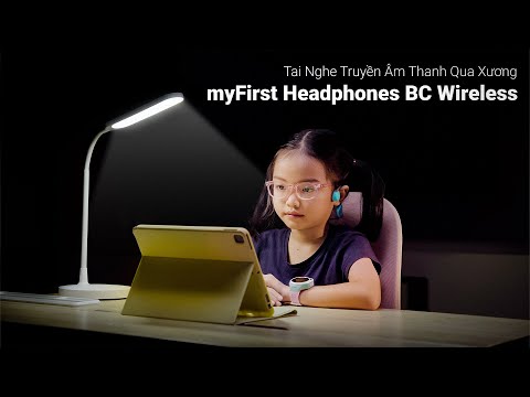 Tai nghe myFirst Headphones BC Wireless – Món quà ý nghĩa bảo vệ đôi tai trẻ nhỏ