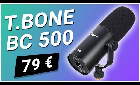 t.bone BC 500 – Günstige Shure SM7B Alternative?