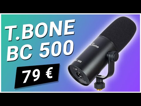 t.bone BC 500 – Günstige Shure SM7B Alternative?