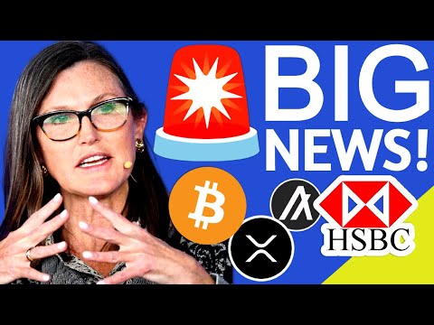 🚨BIG CRYPTO NEWS! HSBC BANK BITCOIN & ETHEREUM ETFS – CATHIE WOOD BLACKROCK BTC ETF