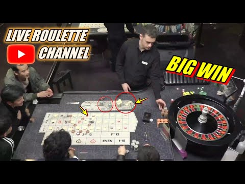 🔴LIVE ROULETTE |💸 Morning Session 🔥 BIG WIN In Real Casino 🎰 High Great Luck ✅ 2023-03-09