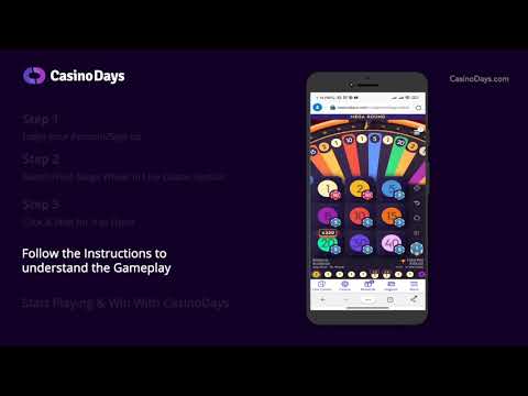 How To Play Mega Wheel Live Casino Game on CasinoDays.com