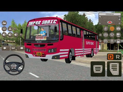 Kerala Bus Mod In Bus Simulator Indonesia – Bussid Bus Mod – Bus game android – Bus driving game