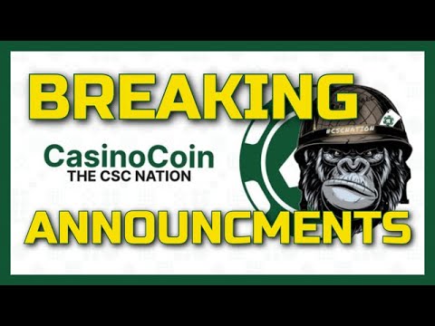 ♣♠CASINO COIN♦♥ *HUGE NEWS!* (CSC Lobby soft launch)