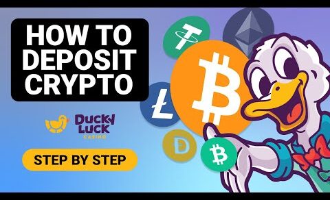 How to Deposit Crypto Tutorial for DuckyLuck Casino