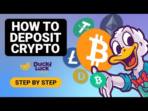 How to Deposit Crypto Tutorial for DuckyLuck Casino