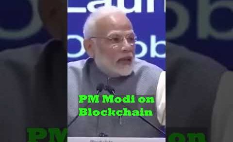 Modi on BLOCKCHAIN #cryptonews #blockchain