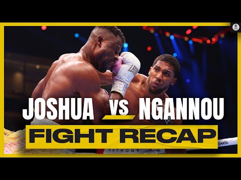 Anthony Joshua KNOCKS OUT Francis Ngannou in ROUND 2 | Fight Recap | CBS Sports