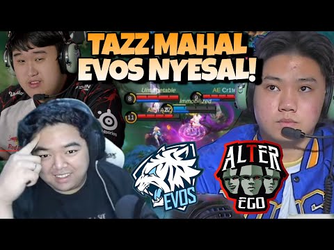 AE TAZZ MENYALA !! EVOS FIX MENYESAL LEPAS TAZZ !! EVOS VS ALTER EGO MATCH 2 – MPL S13