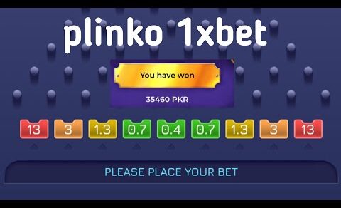 Plinko 1xbet game || plinko 1xbet new game winning tips and tricks #plinkogame #1xgames #1xbet