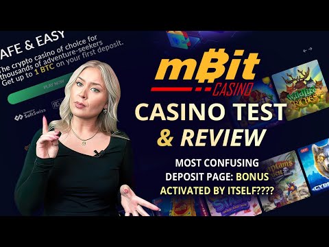 MOST CONFUSING DEPOSIT PAGE?!💰 Mbit Casino (CASINO REVIEW) 🔍