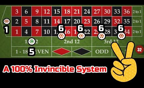 A 100% Invincible System. Win At Roulette