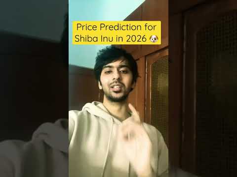 Price Prediction for Shiba Inu 🐶 in 2026 #shibainu #shibarmy #cryptonews