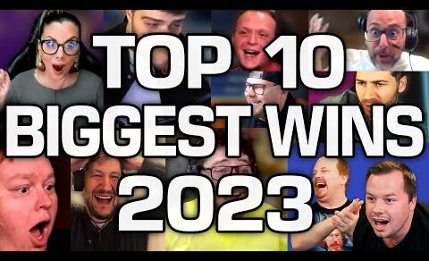 Top 10 Streamers Biggest Wins of 2023