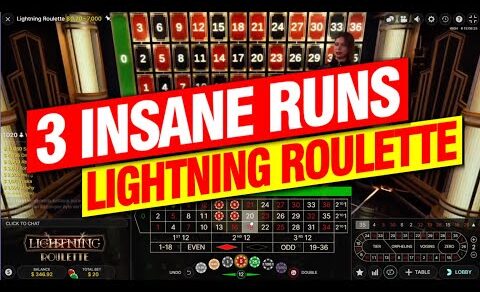 HUGE Lightning Roulette Wins ($75➜$25,000)