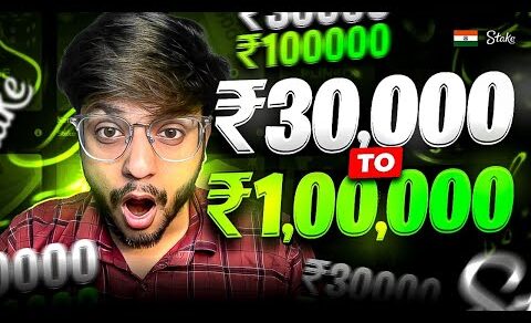 I DID ₹30,000 TO ₹1,00,000 CHALLENGE ON STAKE !!!! (PASS OR FAIL)