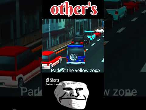 others Vs Me car parking || I am subscribe’s lover #gaming  #shorts #new #trending #video #cars #yt