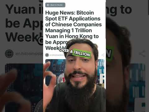 HUGE News coming out of China for #Bitcoin! #investing #btc #Crypto #China