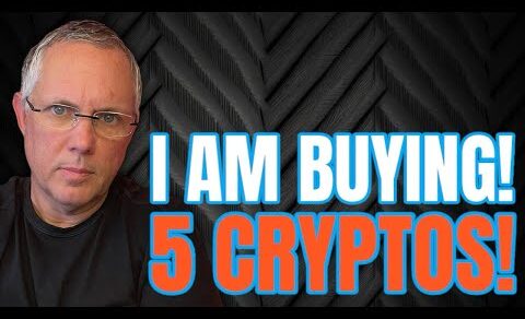 I AM BUYING THESE 5 CRYPTOS! CRYPTO ALERTS! CRYPTO NEWS!