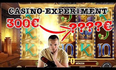 Experiment: Wie weit kommen wir mit 300€ im Online Casino?😱 – Online Casino Deutsch 2021