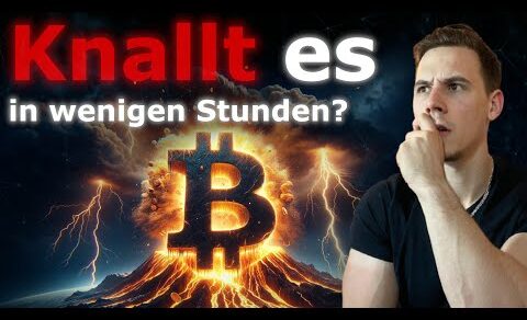 Bitcoin: KNALLT es Morgen? Bereit sein, darauf kommt es JETZT an!