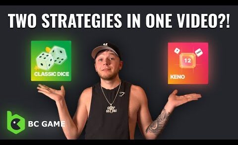 THE NEW BEST DICE & KENO STRATEGY FOR BC GAME!!