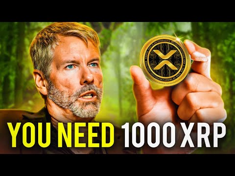 Why You NEED To Own Just 1000 XRP! Michael Saylor 2024 Prediction