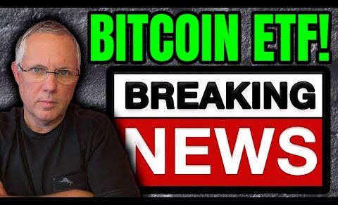 BREAKING BITCOIN ETF CRYPTO NEWS! HUGE BITCOIN ETF NEWS!