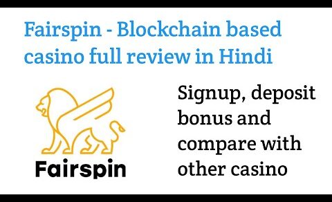 Fairspin – Blockchain based casino platform full review in Hindi | Deposit bonus Crypto24