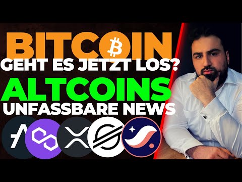 Bitcoin: Explosion nach Halving? | XRP, XLM, PORTAL, MATIC, STRK, ACH | Krypto News