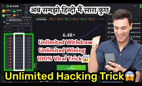 BC GAME (hash game) Unlimited 100% Viral Hacking Trick, Crash Hack, Classic Dice Hack, Bypass trick