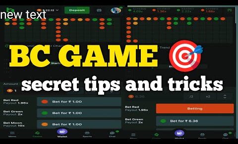 Bc game secret tips and tricks | bc game se 80 💵 lakh jite