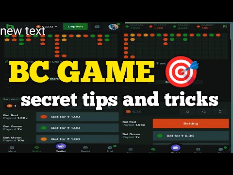 Bc game secret tips and tricks | bc game se 80 💵 lakh jite